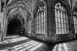Vaults of the cloister of Middelburg Abbey by Jo Beerens