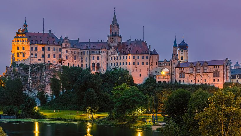 Sigmaringen Castle, fairytale castle in the Swabian Alb region by Henk Meijer Photography