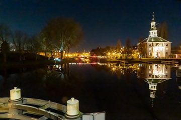 Leiden Zijlpoort dark days of November by Erwin van Eekhout