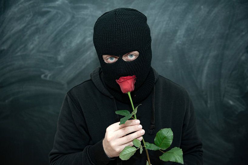 Crimineel met roos van Richard Wareham