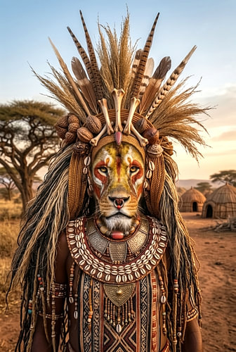 Wächter der Ahnen – Der afrikanische Löwe als Stammeskönig