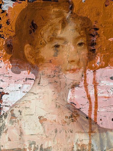 Madame Stuart met zachte kleuren