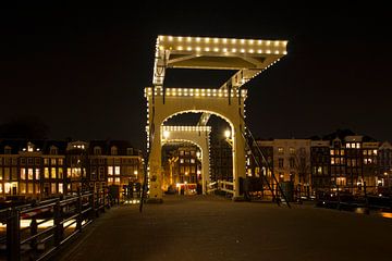 De Magere Brug - Amsterdam van Barbara Brolsma