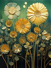 Flowers abstract by Bert Nijholt