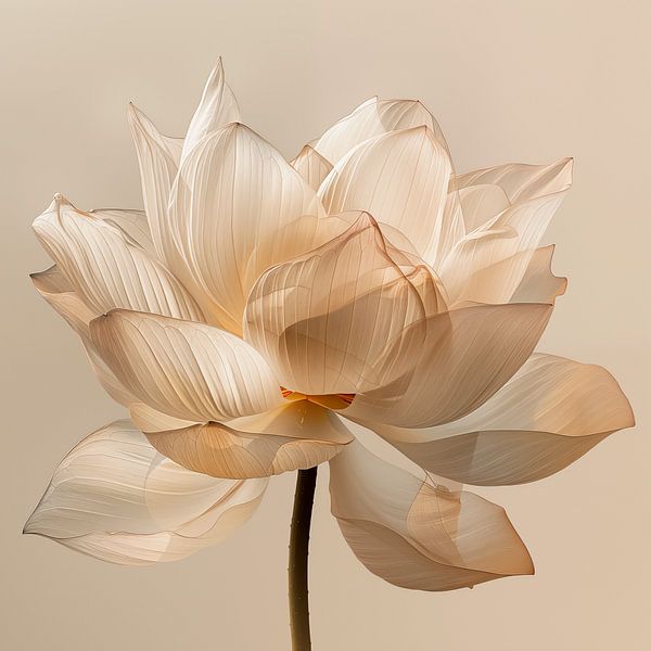 Close-up of a Lotus flower by Black Coffee