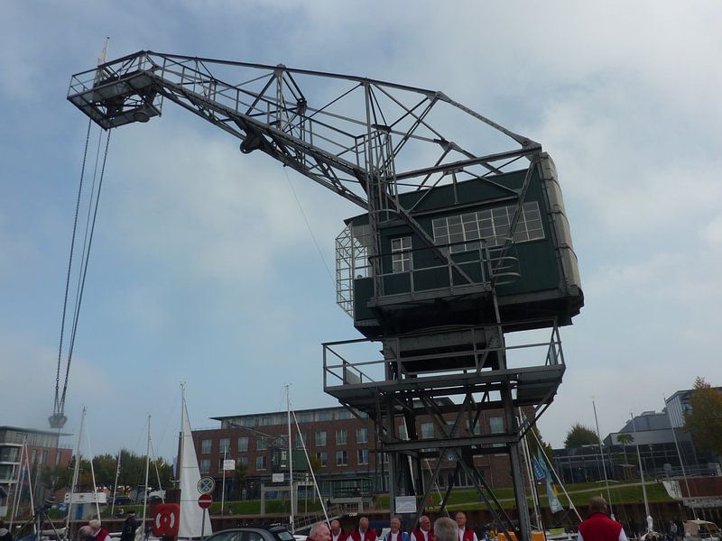 Havenkraan von Ad Steenbergen
