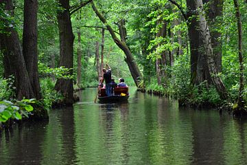 Kahnfahrt im Spreewald von Ingo Laue