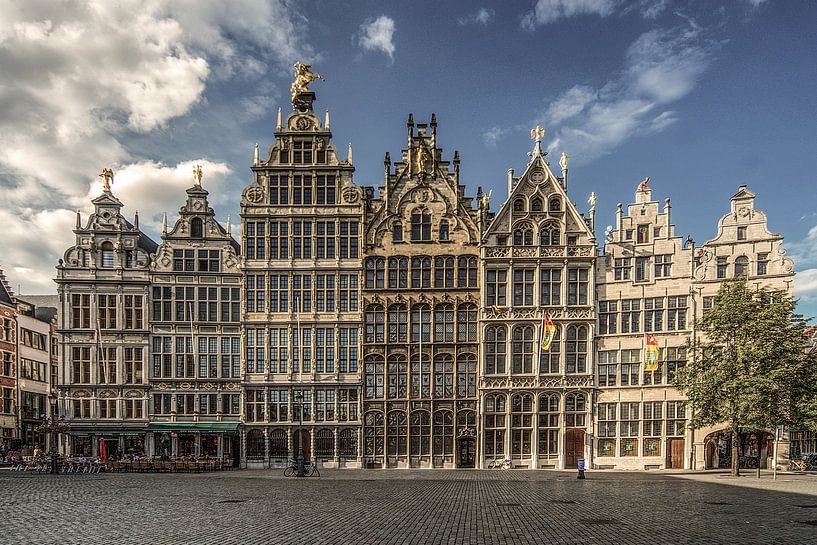 Grote Markt Antwerpen van Mario de Lijser