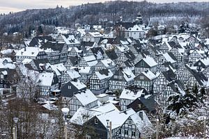 Die Fachwerkhäuser von Freudenberg im Siegerland