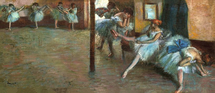 Ballett-Probe, Edgar Degas von All the Masters