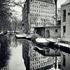 Gebouw Hooghiemstra in Utrecht in de winter van André Blom Fotografie Utrecht