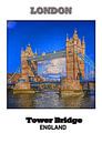 London & Tower Bridge van Printed Artings thumbnail