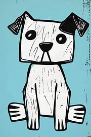 Honden illustratief van Modern Collection