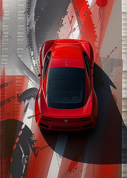 Maza: Crimson Canvas by John Dan