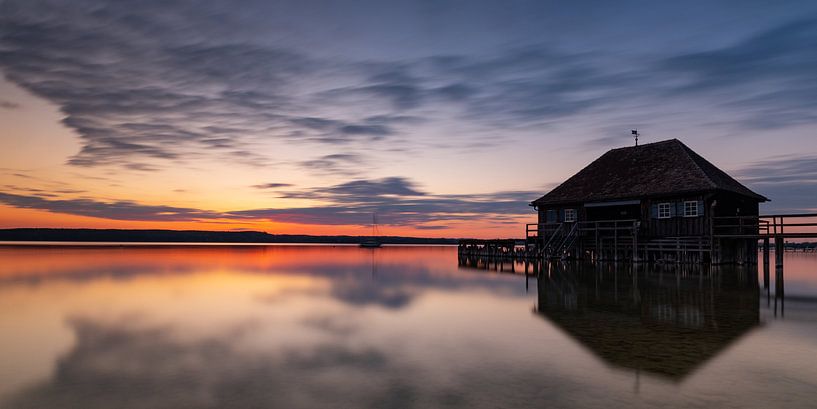 Abendstimmung am Ammersee von Andreas Müller