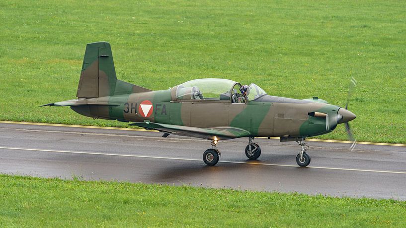 Pilatus PC-7 of the Austrian Air Force. by Jaap van den Berg