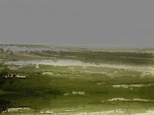 Neem even de tijd om in het veld te zitten. (Kwelder, polderlandschap)