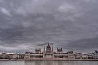Das ungarische Parlamentsgebäude in Budapest
