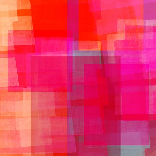 Pop der Farbe. Farbblöcke in leuchtenden Farben Nr. 8 von Dina Dankers