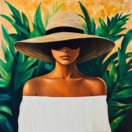 Sommerliche Eleganz im Grünen von Poster Art Shop