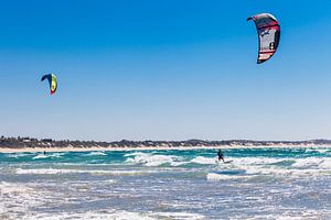Kitesurfing in Mozambique