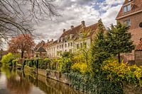 Amserfoort,  muurhuizen gezien vanaf de zuidsingel