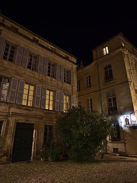 Avignon bij nacht van Timon Schneider