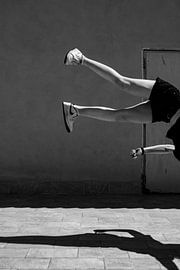 The Flying Daughter Out of Sight BNW by Martijn Jebbink Photography