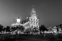 Stadhuis, Gouda. Zwart-Wit