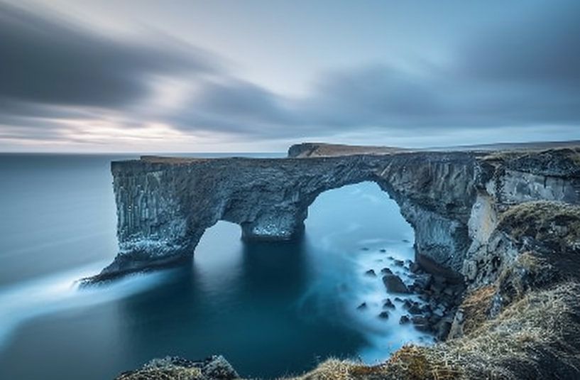 Farbenspiel am atlantischen Ufer von fernlichtsicht
