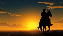 On his horse by Renato Daub