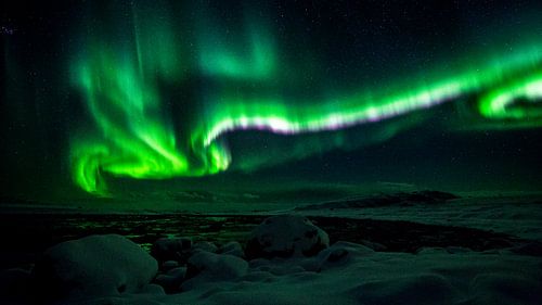 Northern lights in the Lofoten / Vesteralen, Norway
