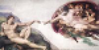 Pixel Art: De schepping van Adam