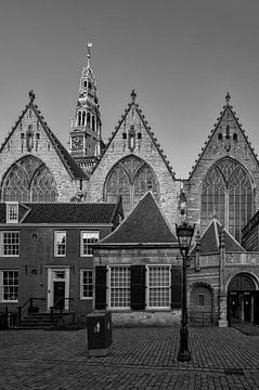 Oude kerk Amsterdam van Peter Bartelings