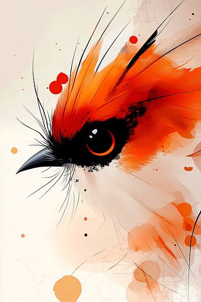 Power and Colour | The Energy of the Bird by Karina Brouwer
