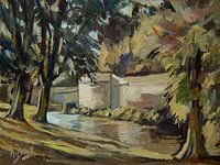 Langs de stadswal