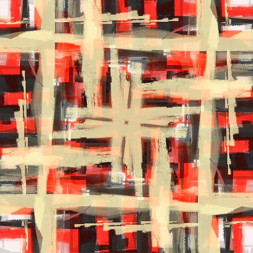 Abstrakte mit einen wiederholendes Muster von horizontalen und vertikalen Linien Mustern