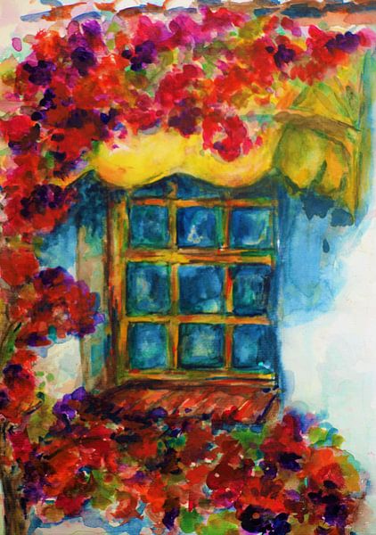 Colorful Bougainville. by Ineke de Rijk