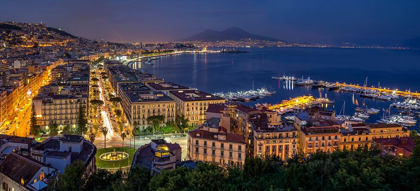 Bay of Naples by Adelheid Smitt