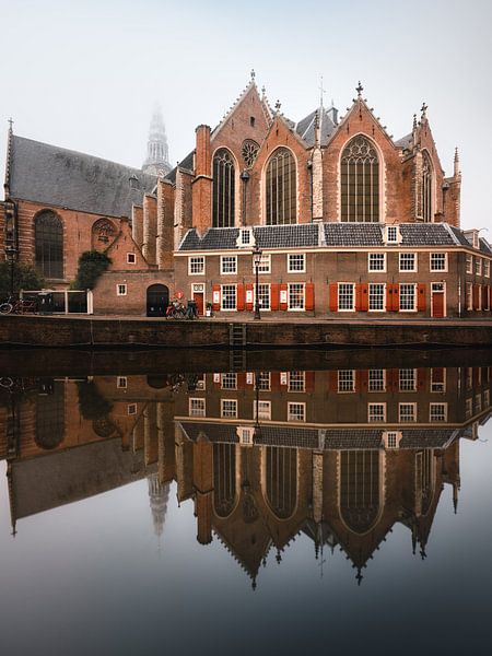 The Old Church in Amsterdam by Lorena Cirstea