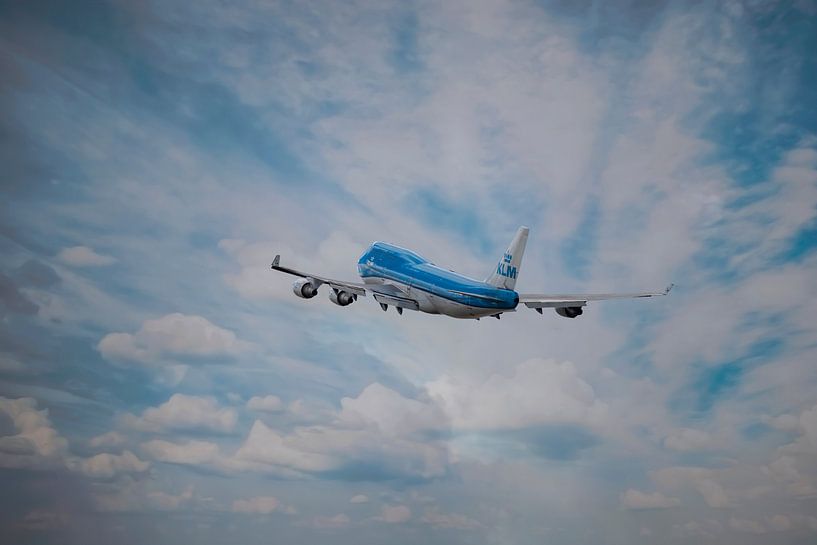 Boeing 747-406, KLM PH-BFN, The City of Nairobi by Gert Hilbink