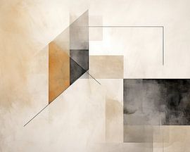 Geometric Balance by Abstract Painting