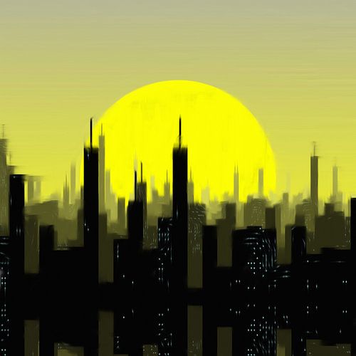 Abstract Cityscape