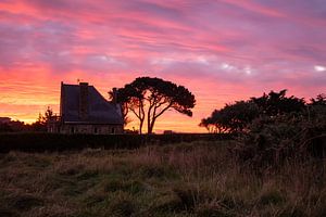 Sonnenuntergang in der Bretagne bei Ploumanach