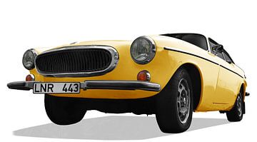 Volvo P1800 ES in yellow von aRi F. Huber