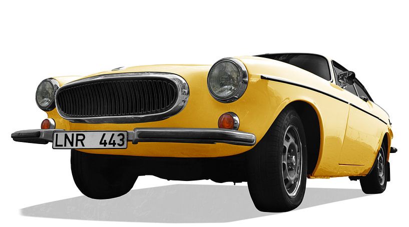 Volvo P1800 ES in yellow von aRi F. Huber