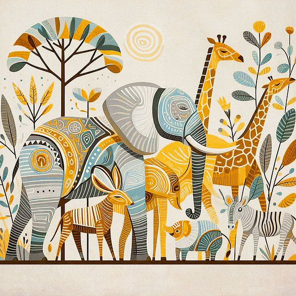 Lush Wildlife 01 van Fernando Vieira