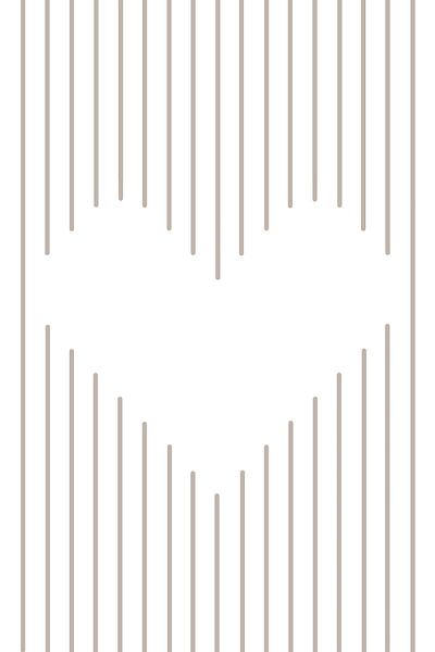Lines Heart by Studio Malabar