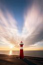 Noorderhoofd lighthouse by Patrick van Os thumbnail