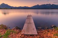 Herbst am Hopfensee, Bayern von Henk Meijer Photography Miniaturansicht